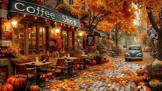 Captivating Jazz Music to Relax  Cafe on Autumn Street ~ Classic Vibes