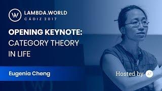 Category Theory in Life - Eugenia Cheng