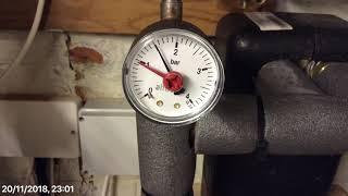 Pressure gauge drop 21 November 2018