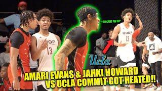 UCLA Commit vs Amari Evans & Jahki Howards GETS SUPER HEATED!! | CITY REAPERS VS HOOPNATION AT OTE