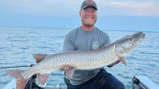 Musky Fishing Lake St. Clair: Matt's First 50"