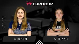 17:10 Alina Kohut - Anastasiia Telykh 15.10.2024 TT Euro.Cup Women Ukraine Star. TABLE 4