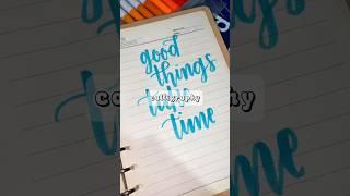 Calligraphy part 20 - LyCreates #art #calligraphy #quotes