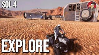 First Exploration Trip in Occupy Mars the Game