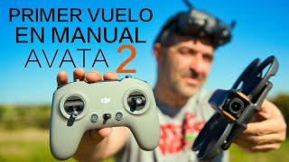 DJI AVATA 2 - PRIMER VUELO en MANUAL ACRO | ¿MEJOR que el AVATA 1?