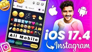 HOW TO GET iPhone Emoji on Android Instagram without Zfont | ios emoji on android | iOS Emoji