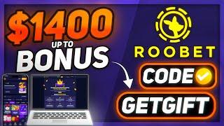 ROOBET PROMO CODE — GETGIFT | $1400 WEEKLY & CASHBACK | REVIEW