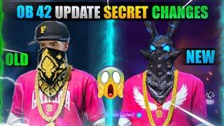 FREE FIRE OB 42 UPDATE SECRET CHANGES ||#freefire #mrlnt