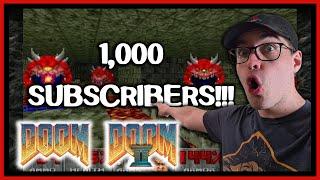 1k Subs Let's GOOOOO - Celebrating with some DOOM