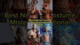 Best National Costume Mister International 2024 #misterinternational #malepageant #shorts