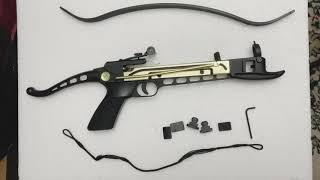 How to assemble a self cocking pistol crossbow