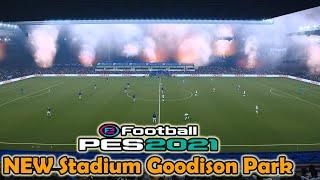 PES 2021 New Stadium Goodison Park smoke patch 21.4.5