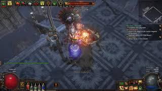 [Path of Exile] Earthshatter SSFHC Run - A1 Baran