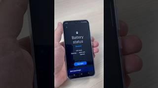How do I check battery health on Samsung phones? #samsung #samsunggalaxy #shorts #batterylife