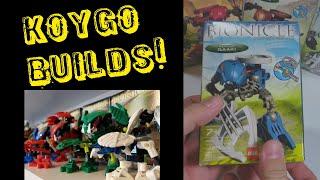 Koygo Builds!  Lego Bionicle Rahaga Gaaki 4868