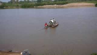 Don Khong Ferryboat north to Don San, Si Phan Don, Laos