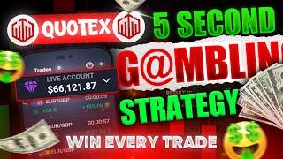 Quotex 5 Second G@mbling Strategy || QUOTEX BUG | Trading Stations