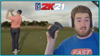 THE ULTIMATE RAGE QUIT - Elite Open Rounds 1 & 2 (PGA TOUR 2K21)