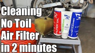 How to Clean No Toil Air Filter