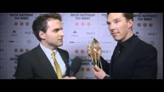 Benedict being dorky..) Moët British Independent Film Awards (12.07.2014)