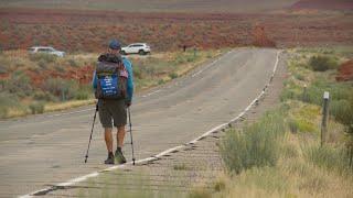 Veteran Walking Across America Nears End of Coast-to-Coast Journey