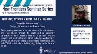 UTSC: New Frontiers Seminar Series