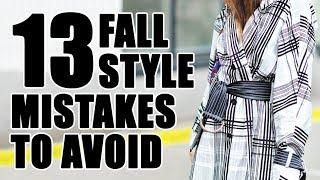 FALL FASHION MISTAKES TO AVOID!!