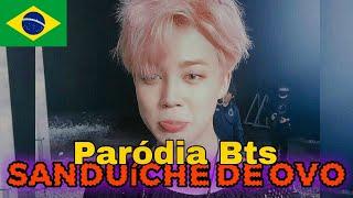 { PARÓDIA BTS } Spring day - Sanduíche de ovo ° Titio Tae Tae Uvinhas