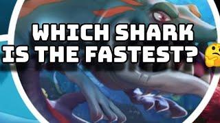 Top 5 Fastest Shark !  - Hungry Shark Evolution