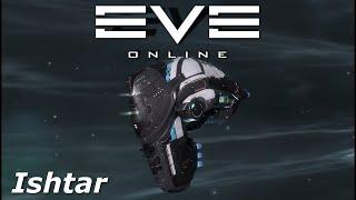 #EVE online Ishtar 900-Dps for Serpentis Hub.