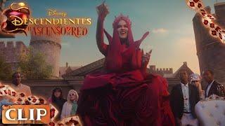 Descendientes: El Ascenso De Red | El Golpe De Estado A Auradon ( Clip#5 / Latino ) | Disney Channel