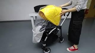 Bugaboo Bee Raincover Assembling Video