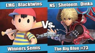 The Big Blue #23 WSF - EMG | Blacktwins (Ness, Aegis, Cloud) vs NS | Sheleem_Dinka(Shulk, MK, Falco)