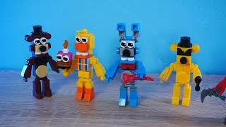 ФНАФ ЛЕГО ФИГУРКИ ИЗ КОНСТРУКТОРА аналог FNAF LEGO