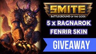 [CLOSED] SMITE 5 x Ragnarok Fenrir Skin Giveaway (PC)