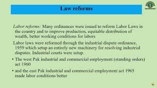 Lecture 14 Ayub khan Era 1958 -1969