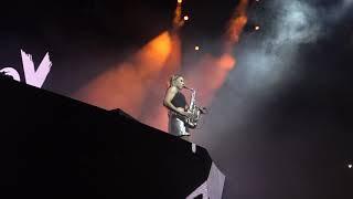 Yarden Saxophone opening for The Chainsmokers