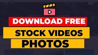 Where to Download Free Stock Footages or Photos (Royalty Free)