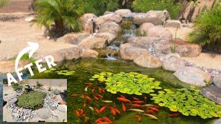 REMODELED 3 Year Old **GOLD FISH** Pond