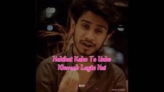 #anas pandit#Hakikat Kaho Tho unko Khwaab Lagta hai Anas pandit Best Hindi Shayari