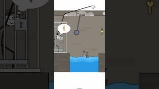 Funny Stickman - Thief Puzzle #shorts