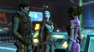 SWTOR Jedi Knight meets Nadia, reunites with Doc