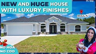 New and Huge House in Ocala with Luxury Finishes - NO HOA / NO CDD 