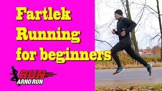 Fartlek running for beginners