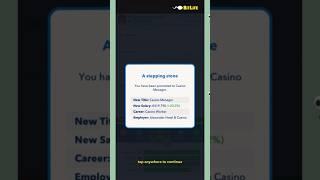 How to become a casino worker in Bitlife #shortsafrica  #bitlife #discovermyafrica