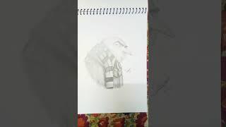 Gru drawing from Despicable Me #satisfying #shorts