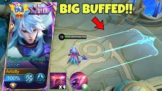 FINALLY!! THANK YOU MOONTON FOR THIS ARLOTT BUFF!! NOW ARLOTT IS THE STRONGEST FIGHTER!?