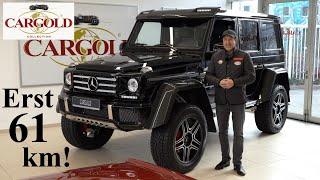 Mercedes G500 4x4², 2018, erst 61 km! Neuwertiges Sammlerfahrzeug