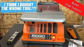 Know Exactly What Your Buying // RIDGID Oscillating Spindle Sander // Full Overview and Review