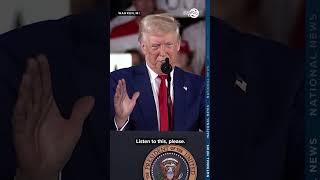 100 Days Speech Highlight: President Trump on border crossings